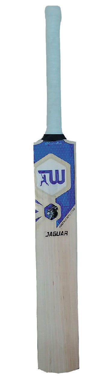 Three Wickets Jaguar English Willow Cricket Bat (Short Handle)