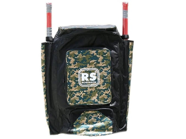 Robinson Sports RS Tribute Miltary Print Cricket Holdall Back Back