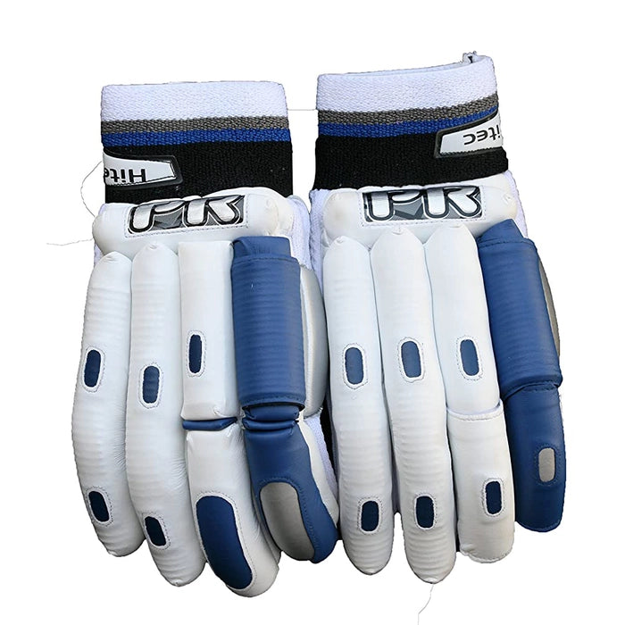 PR HITEC Batting Gloves for Men (Right Hand, Blue Color)