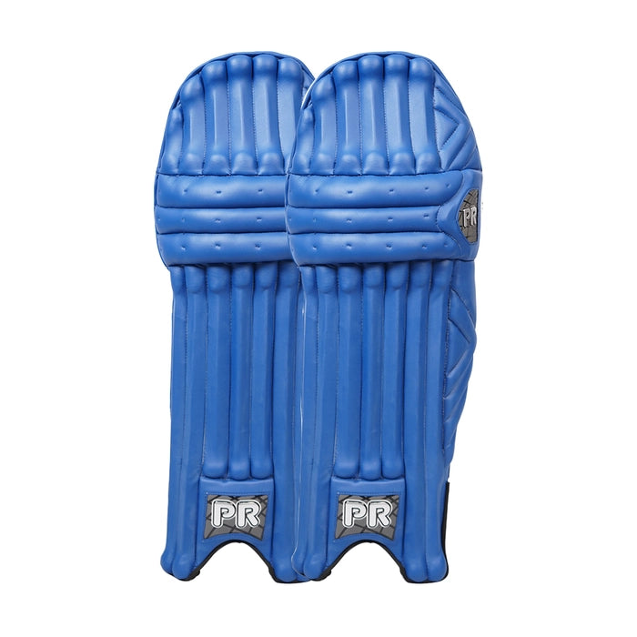 PR Hitech Player Grade Blue Color Cricket Batting Pads Best for Long Innings