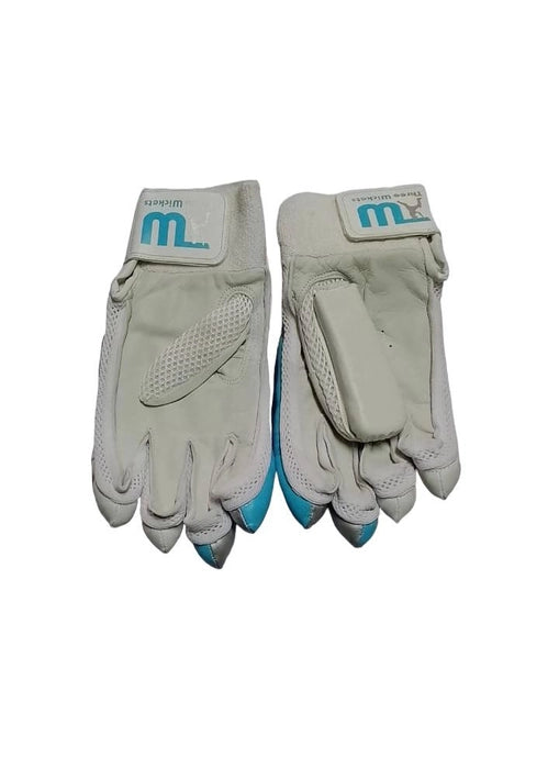 Three Wickets LYNX Batting Gloves Leather Palm (RH)