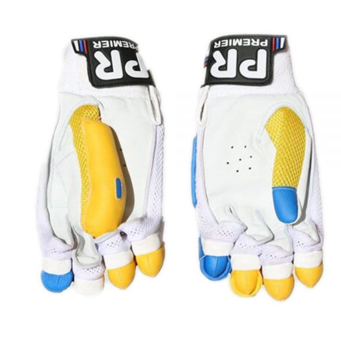 PR HITEC Chennai Super Kings Inspire Multicolor Cricket Batting Gloves (RH)