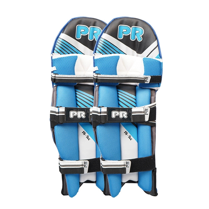 PR Hitech Player Grade Blue Color Cricket Batting Pads Best for Long Innings