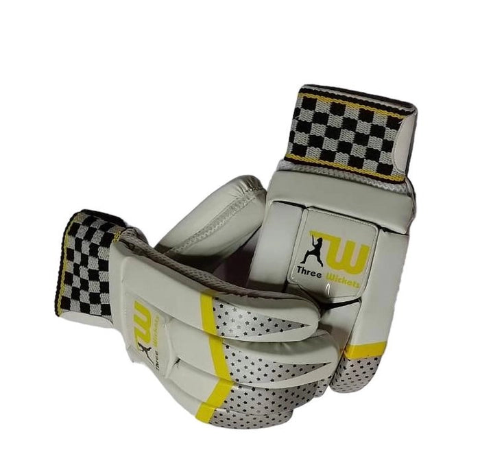 Three Wickets Dragon Batting Gloves (Right Hand) Size- Men