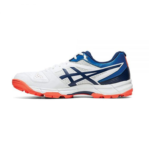 ASICS White Blue Color Cricket Shoes for Men