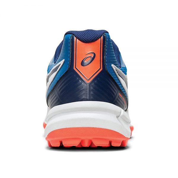 ASICS White Blue Color Cricket Shoes for Men