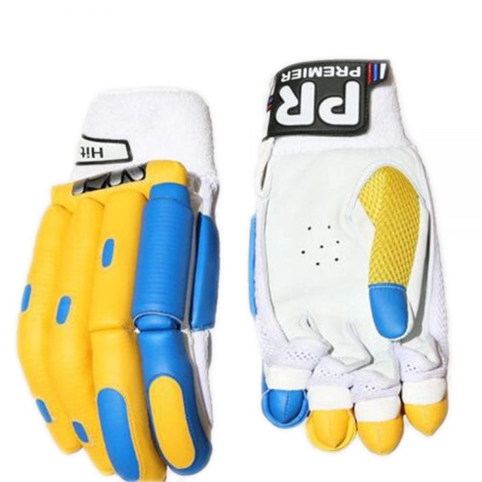PR HITEC Chennai Super Kings Inspire Multicolor Cricket Batting Gloves (RH)