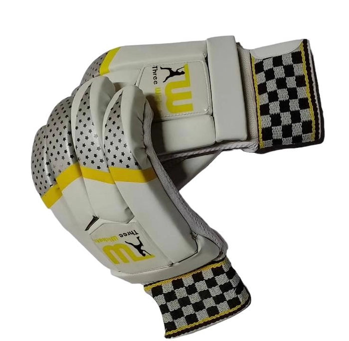 Three Wickets Dragon Batting Gloves (Right Hand) Size- Men