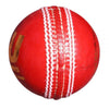 Three Wickets Jaguar Red Cricket Leather Balls (pack of 6 balls)