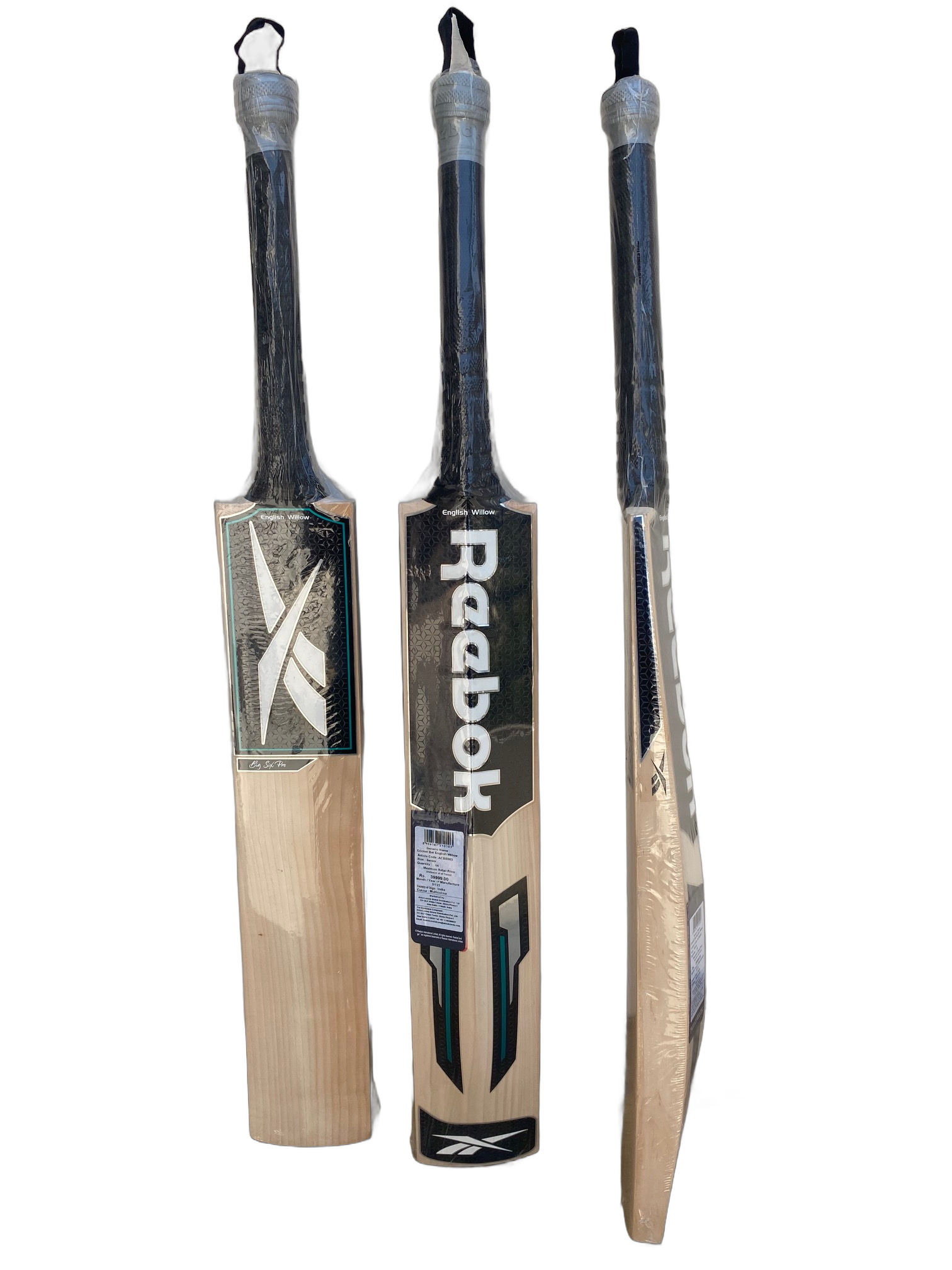 Reebok Big Six Pro English Willow Cricket Bat Size SH