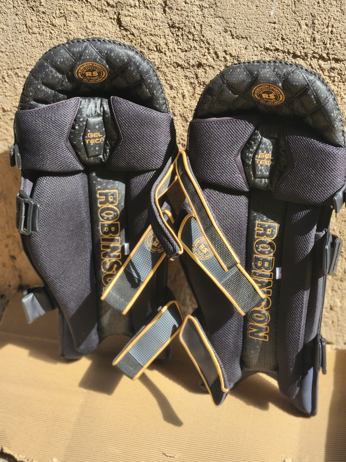 Robinson Sports (RS) special IPL edition black pads (RH)