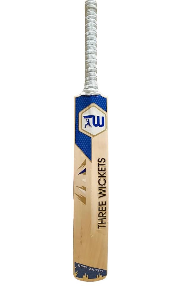 Three Wickets Lynx English Willow Cricket Bat (Short Handle)