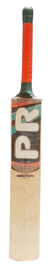 PR Signature  English Willow Cricket Bat (Short Handle)